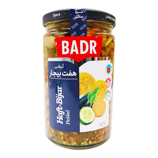 ترشی هفت بیجار 630 گرمی بدر