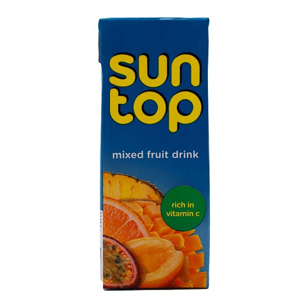 نوشیدنی مخلوط میوه 200 میلی لیتری سان تاپ