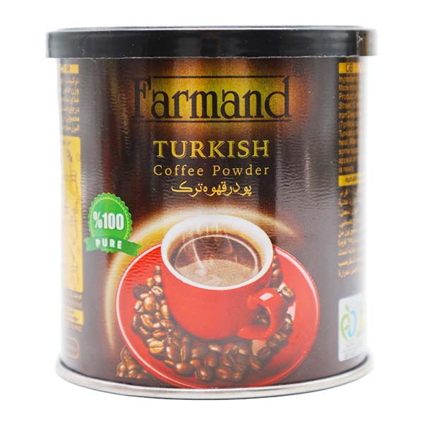 پودر قهوه قوطی فلزی