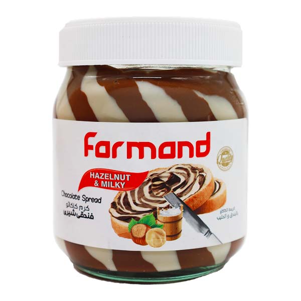 کرم کاکائو فندقی شیری 330 گرمی فرمند