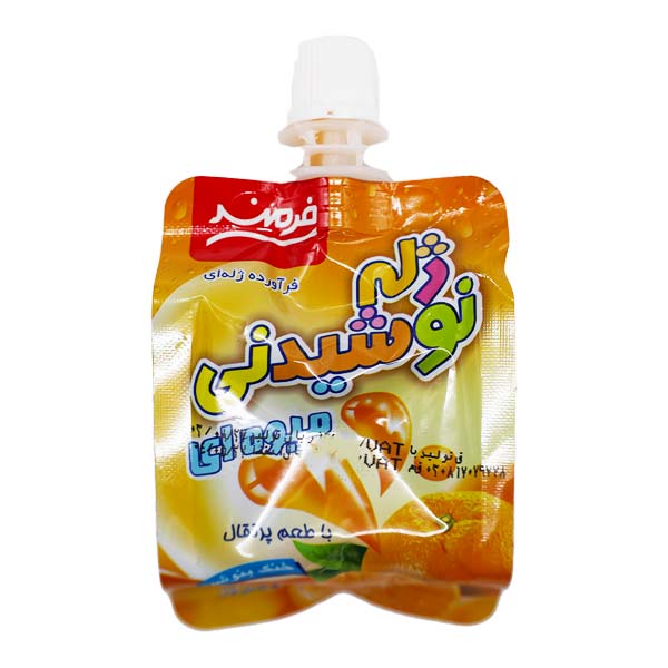 ژله نوشیدنی پاکتی