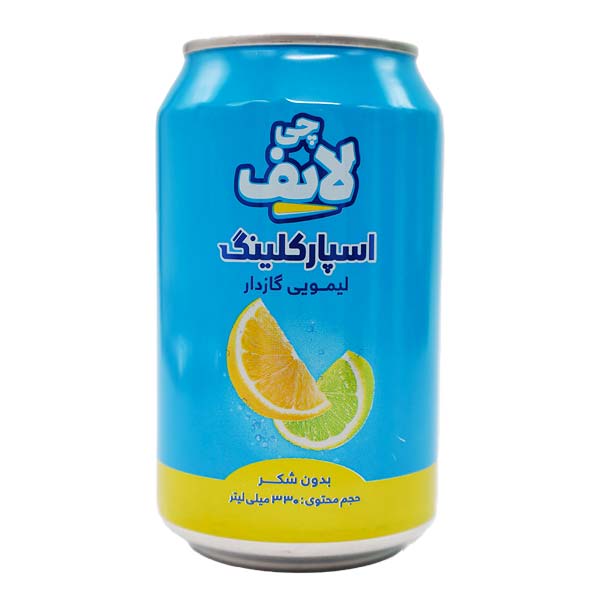 خرید آب گازدار چی لایف اسپارکلینگ قوطی 330 سی سی