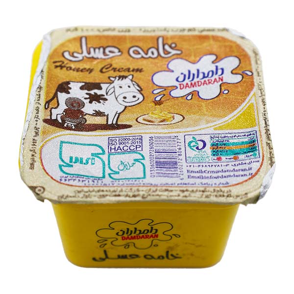 خامه عسلی100گرمی دامداران