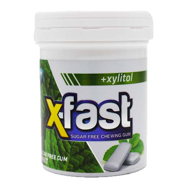 آدامس با طعم نعنا اکس فست 50 گرمی