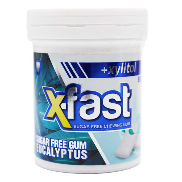 آدامس با طعم اکالیپتوس اکس فست 50 گرمی