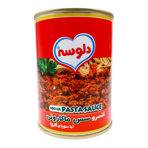 کنسرومایه ماکارونی با قارچ دلوسه 400 گرمی