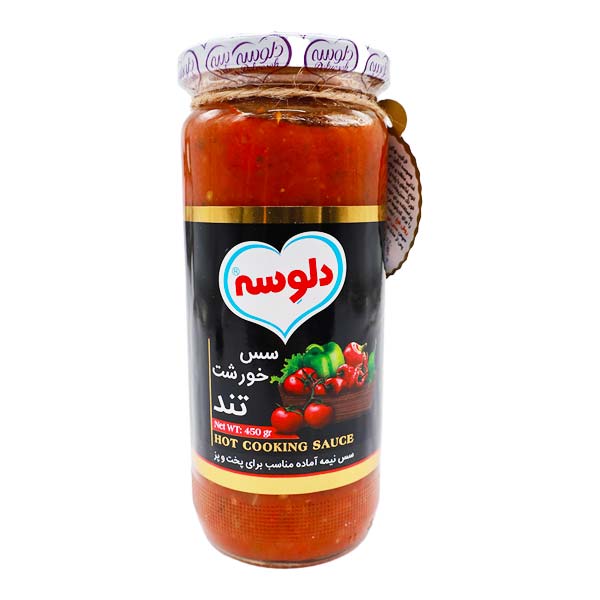 سس خورشت تند دلوسه 450 گرمی