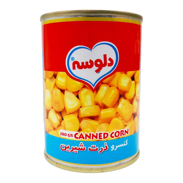 کنسرو ذرت دلوسه 400 گرم