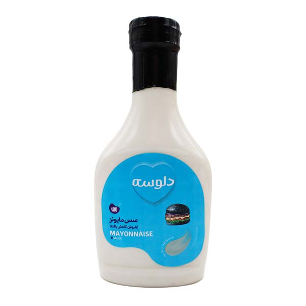 سس مایونز کاهش یافته 400 گرمی دلوسه