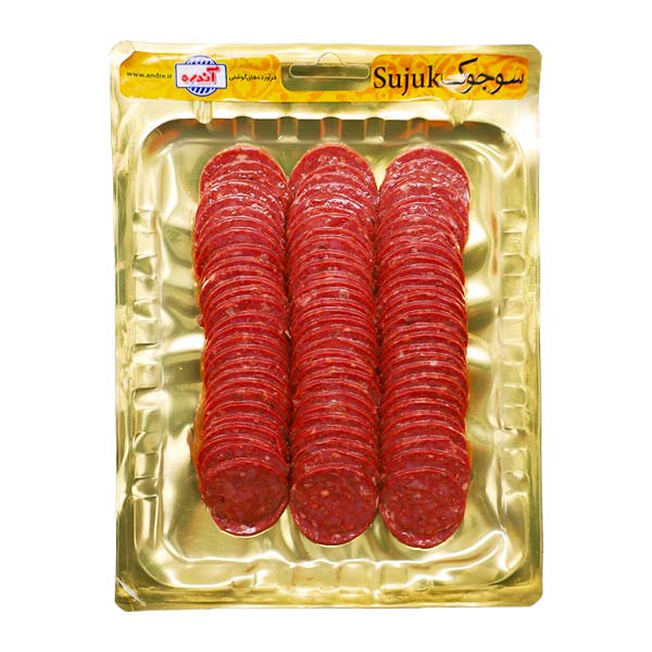 سوجوک گوشت 90% وکیوم 300 گرمی آندره