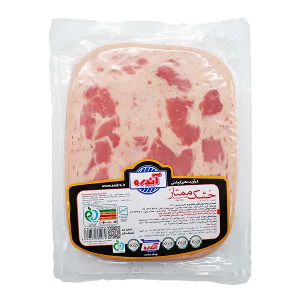 کالباس خشک ممتاز گوشت 70% وکیوم 300 گرمی آندره