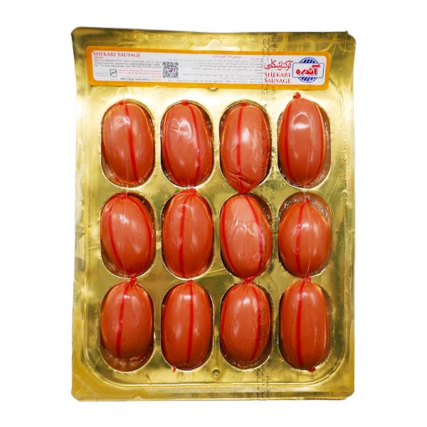 کوکتل شکاری گوشت 80% وکیوم 400 گرمی آندره