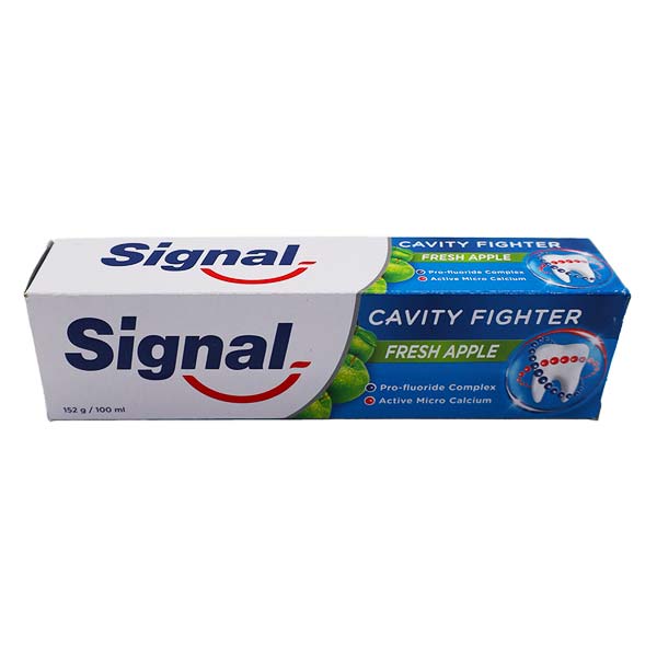 خمیر دندان سیگنال ضد پوسیدگی طعم سیب 100 میلی لیتر
