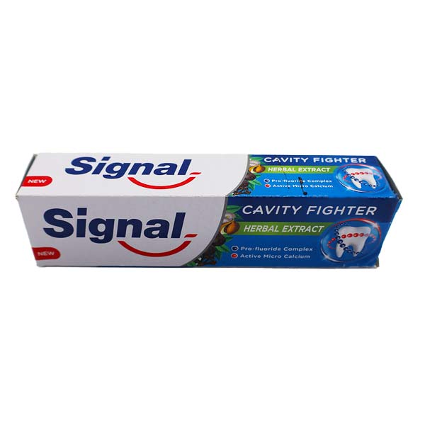 خمیر دندان سیگنال ضد پوسیدگی طعم گیاهی 100 میلی لیتر