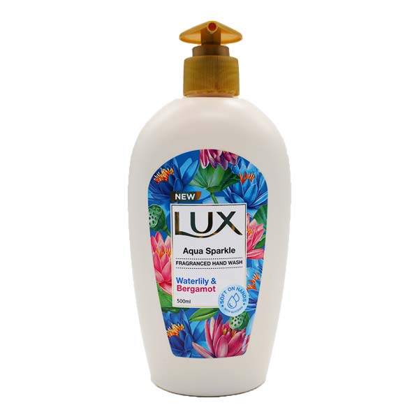 مایع دست لوکس با رایحه نیلوفر آبی و ترنج 500 گرمی