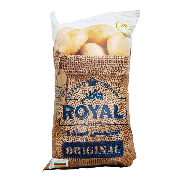 چیپس رویال نمکی چاکلز 100 گرم