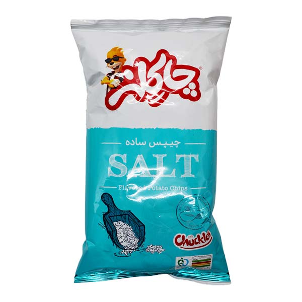 چیپس نمکی ساده 110 گرم چاکلز