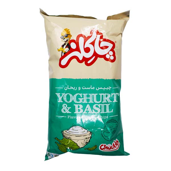 چیپس ماست و ریحان 110 گرم چاکلز