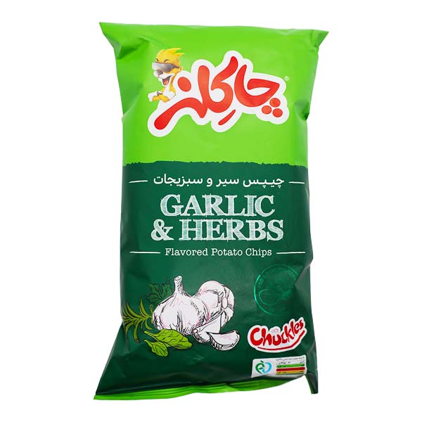 چیپس سیر و سبزیجات 110 گرم چاکلز