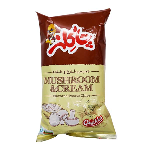 چیپس قارچ و خامه 110 گرم  هاکلز