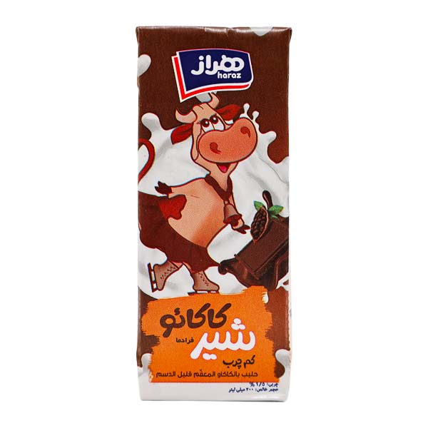 شیر کاکائو 200 سی سی تتراپک هراز