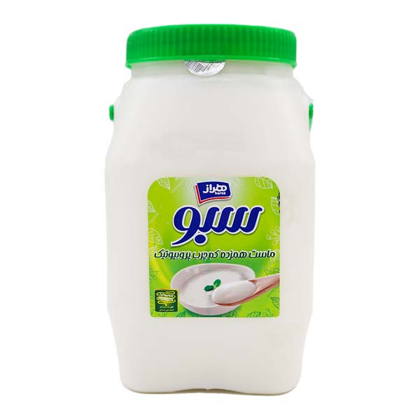 ماست سبو کم چرب 1800 گرمی هراز