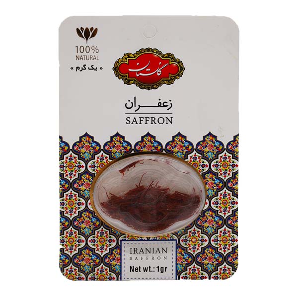 زعفران یک گرمی گلستان طرح خاتم