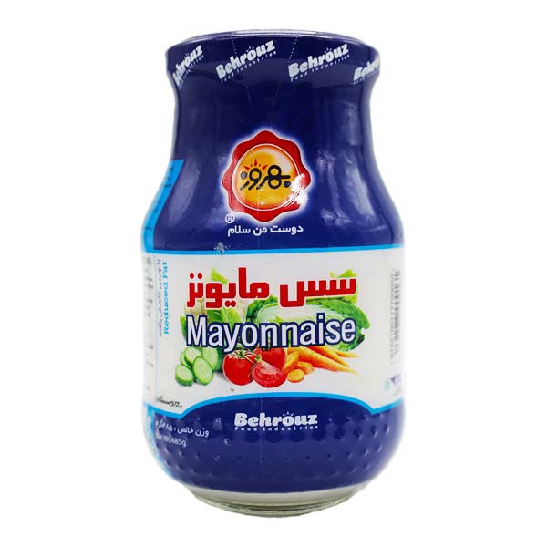 خرید سس مایونز کم چرب 485 گرمی بهروز