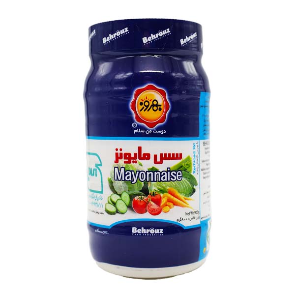 سس مایونز 900 گرمی با چربی کاهش یافته بهروز