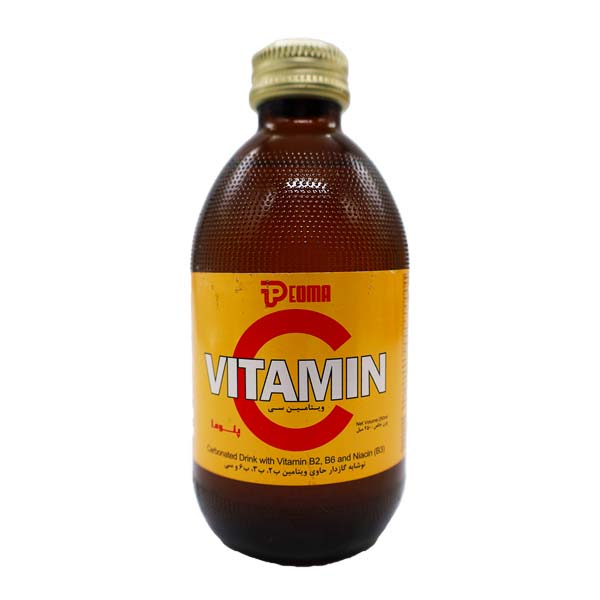 نوشابه  انرزی زا ویتامین سی 240 سی سی پئوما