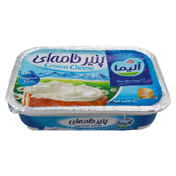 پنیر خامه ای 200 گرمی آلیما