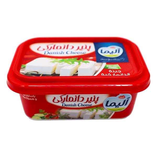 پنیر دانمارکی 320 گرمی 24 عددی آلیما