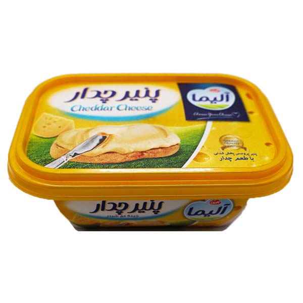پنیر چدار 250 گرمی آلیما