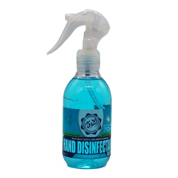 محلول 70% ضدعفونی کننده دست  200 میلی لیتر رافونه