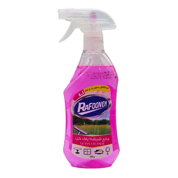 شیشه شوی 500 بدون الکل (صورتی)