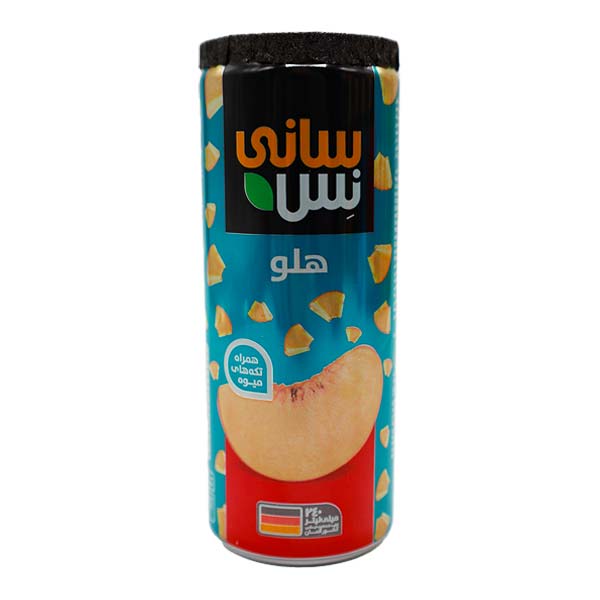 آبمیوه قوطی هلو با تکه میوه 240 سی سی سانی نس