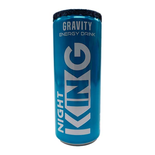 نوشابه انرژی زا قوطی گرویتی 250 سی سی نایت کینگ