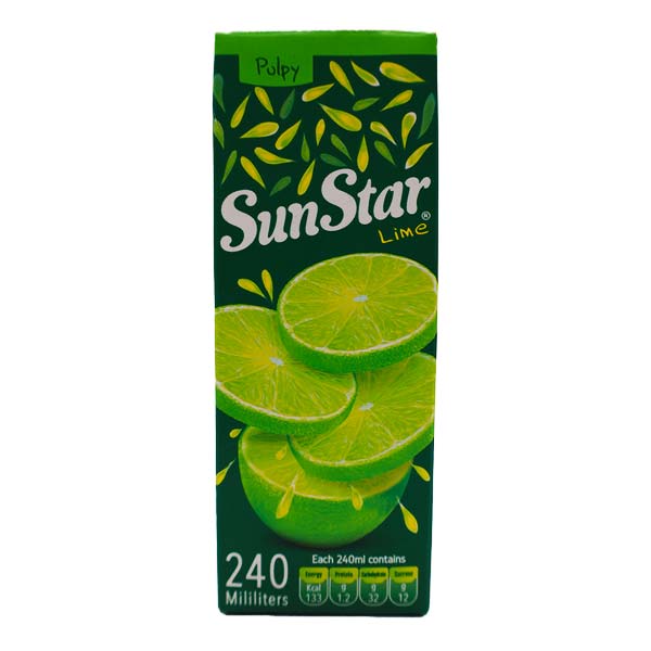 آبمیوه لیمو پالپی 240 سی سی سان استار