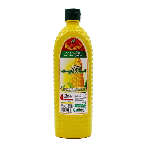 روغن ذرت 750 میلی‌لیتری مازولایت