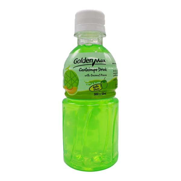 نوشیدنی طالبی حاوی تکه های نارگیل 300 میلی گلدن مکس