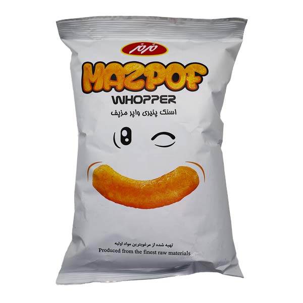 اسنک پنیری واپر مزپف 85 گرمی