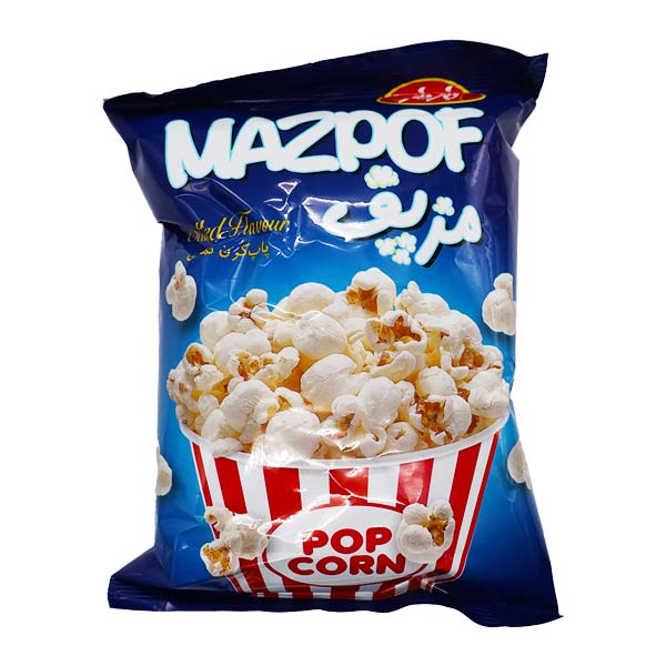 پاپ کورن نمکی مزپف 60 گرمی