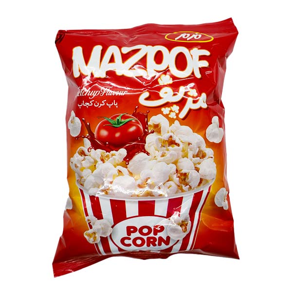 پاپ کورن کچاپ مزپف 60 گرمی