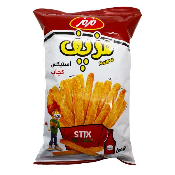 مزاستیکس مزمز با طعم کچاپ 85 گرمی