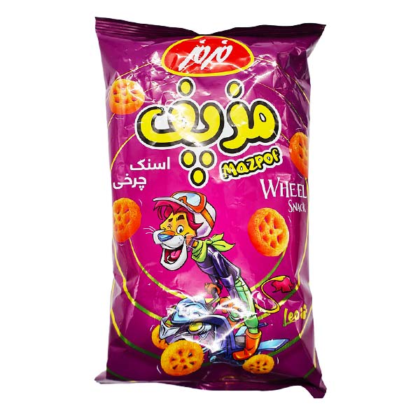 اسنک چرخی پنیری مزمز 85 گرمی