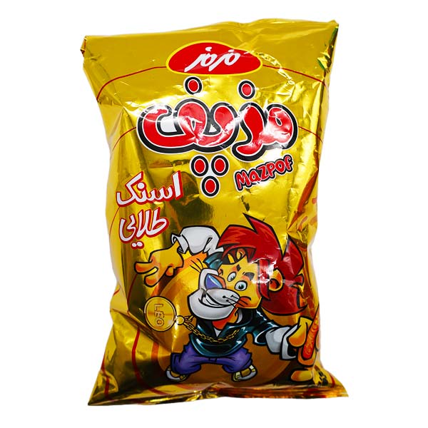 اسنک لدو پنیری بزرگ(85-گ) مزپف