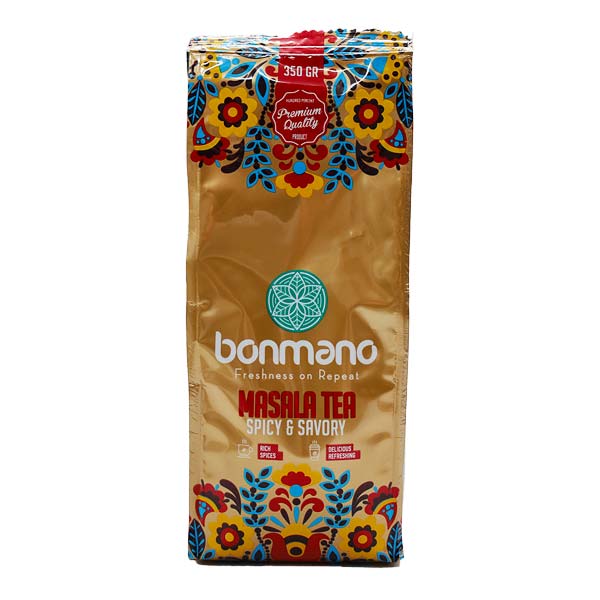 پودر چای ماسالا بسته 350 گرمی بن مانو