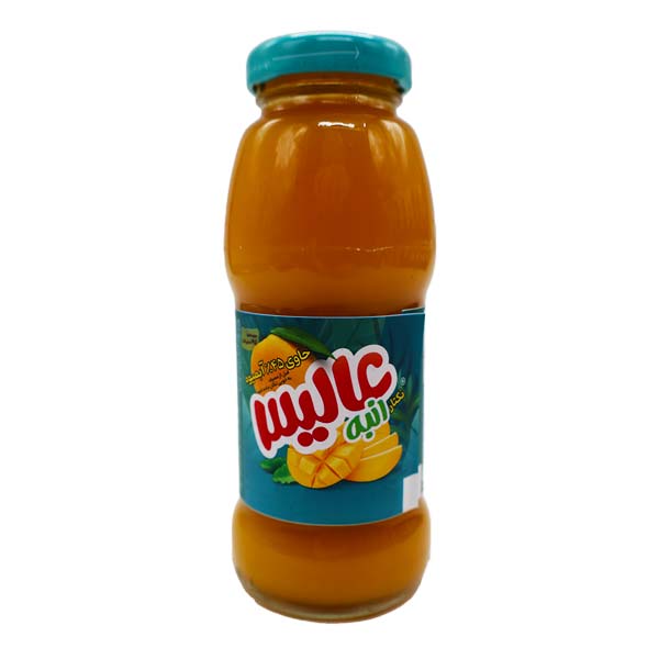 آبمیوه نکتار عالیس با طعم انبه 200 میلی لیتر شیشه ای