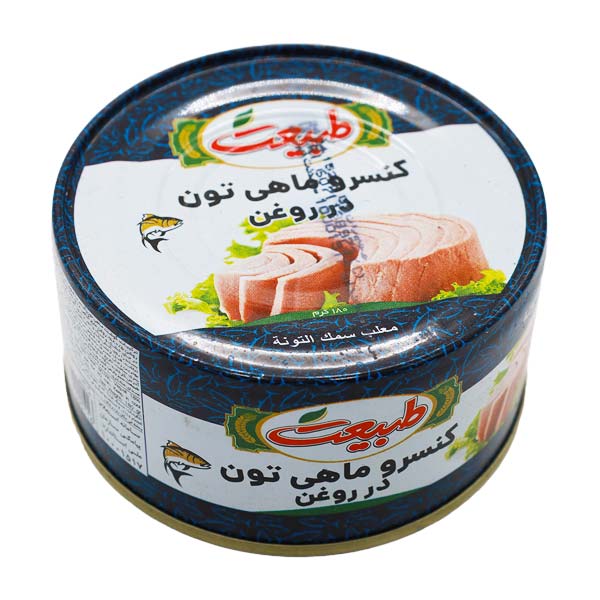 کنسرو ماهی 180 گرمی طبیعت
