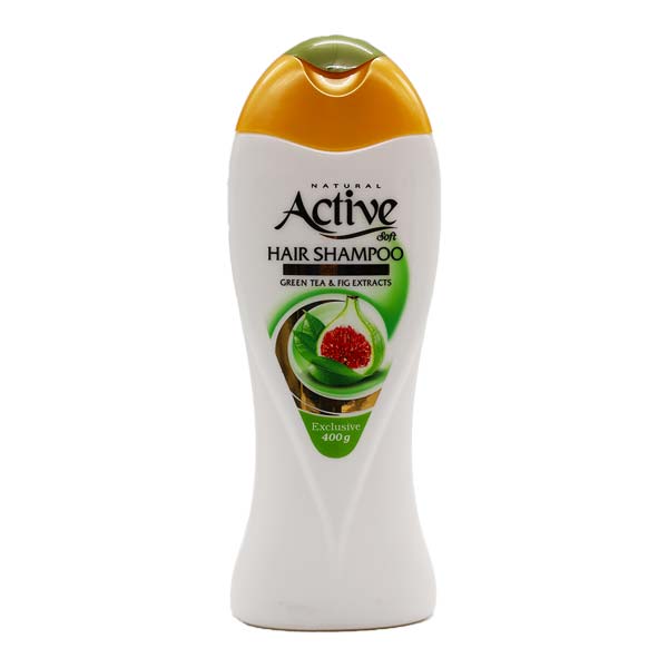 شامپو سر نچرال مخصوص مو های چرب و نازک 400 گرمی اکتیو